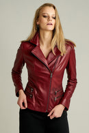 Rina Kadın Deri Ceket | Derimod Rina Kadın Deri Ceket | Derimod