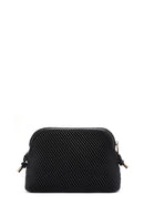 Kadın Siyah Uzun Askılı Kapitone Desenli Çapraz Çanta | Derimod Kadın Siyah Uzun Askılı Kapitone Desenli Çapraz Çanta | Derimod