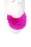 Women's Sneaker with Pompom | Derimod Women's Sneaker with Pompom | Derimod
