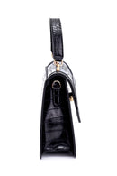 Women's Crocodile Detailed Handbag | Derimod Women's Crocodile Detailed Handbag | Derimod
