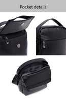 D-Pack Men's Black Crossbody Bag | Derimod D-Pack Men's Black Crossbody Bag | Derimod