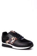 Kadın Leopar Detaylı Sneaker | Derimod Kadın Leopar Detaylı Sneaker | Derimod