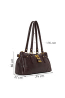 Woman Burgundy Shoulder Bag | Derimod Woman Burgundy Shoulder Bag | Derimod