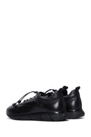 Erkek Siyah Deri Casual Sneaker | Derimod Erkek Siyah Deri Casual Sneaker | Derimod