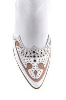 Women's Leather Cowboy Boots | Derimod Women's Leather Cowboy Boots | Derimod
