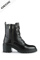 Geox Women's Black Heeled Damiana Classic Boots | Derimod Geox Women's Black Heeled Damiana Classic Boots | Derimod