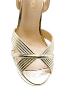 Kadın Metalik Topuklu Ayakkabı | Derimod Kadın Metalik Topuklu Ayakkabı | Derimod