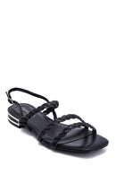 Women's Casual Stone Detailed Sandals | Derimod Women's Casual Stone Detailed Sandals | Derimod
