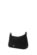 Woman Black Printed Shoulder Bag | Derimod Woman Black Printed Shoulder Bag | Derimod