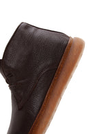 Men's Brown Leather Boots | Derimod Men's Brown Leather Boots | Derimod