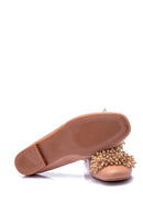 Women's Beaded Ballerinas | Derimod Women's Beaded Ballerinas | Derimod