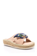 Women's Pearl Espadrille Slippers | Derimod Women's Pearl Espadrille Slippers | Derimod
