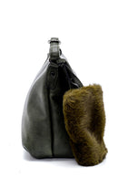 Women's Plush Detailed Crossbody Bag | Derimod Women's Plush Detailed Crossbody Bag | Derimod