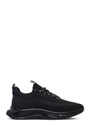 Derimod Zero Male Black Thick-Soled Lace-Up Fabric Sneaker | Derimod Derimod Zero Male Black Thick-Soled Lace-Up Fabric Sneaker | Derimod