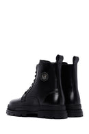 Harley Davidson Men's Black Asrid Exc Leather Boots | Derimod Harley Davidson Men's Black Asrid Exc Leather Boots | Derimod