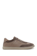 Men's Mink Leather Sneaker | Derimod Men's Mink Leather Sneaker | Derimod