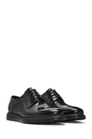 Men's Black Lace-up Leather Casual Shoes | Derimod Men's Black Lace-up Leather Casual Shoes | Derimod