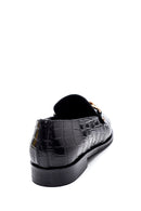Women's Leather Chain Detailed Loafer | Derimod Women's Leather Chain Detailed Loafer | Derimod