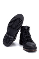 Men's Suede Zipper Detailed Boots | Derimod Men's Suede Zipper Detailed Boots | Derimod