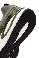 Derimod Zero Men's Green Laced Thick Soled Fabric Sneaker | Derimod Derimod Zero Men's Green Laced Thick Soled Fabric Sneaker | Derimod