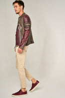 Kamuflaj Desen Erkek Deri Sneaker | Derimod Kamuflaj Desen Erkek Deri Sneaker | Derimod