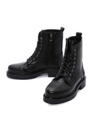 Women's Black Zippered Boots | Derimod Women's Black Zippered Boots | Derimod