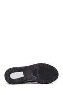 Women's Black Leather Sneaker | Derimod Women's Black Leather Sneaker | Derimod