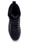 Women's Suede Fur Detailed Boots | Derimod Women's Suede Fur Detailed Boots | Derimod