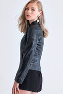 Nina Kadın Deri Ceket | Derimod Nina Kadın Deri Ceket | Derimod