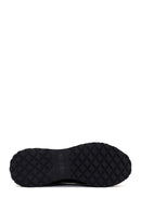 Men's Black Leather Casual Sneaker | Derimod Men's Black Leather Casual Sneaker | Derimod