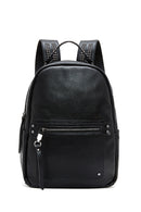 Women's Black Studded Backpack | Derimod Women's Black Studded Backpack | Derimod