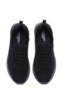 Derimod Zero Men's Black Lace-Up Thick Soled Sneaker | Derimod Derimod Zero Men's Black Lace-Up Thick Soled Sneaker | Derimod