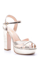 Kadın Platform Topuklu Ayakkabı | Derimod Kadın Platform Topuklu Ayakkabı | Derimod