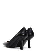 Women's Black Leather Stiletto | Derimod Women's Black Leather Stiletto | Derimod