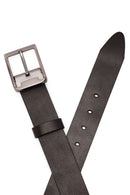 Men's Black Leather Belt | Derimod Men's Black Leather Belt | Derimod