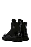 Harley Davidson Men's Black Jesus Exc Laced Leather Boots | Derimod Harley Davidson Men's Black Jesus Exc Laced Leather Boots | Derimod