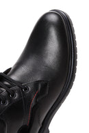 Men's Black Leather Casual Boots | Derimod Men's Black Leather Casual Boots | Derimod