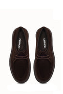 Male Brown Lace-up Suede Casual Shoes | Derimod Male Brown Lace-up Suede Casual Shoes | Derimod