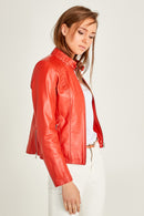 Nilda Kadın Deri Ceket | Derimod Nilda Kadın Deri Ceket | Derimod