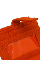 Woman Orange Charm Card Holder | Derimod Woman Orange Charm Card Holder | Derimod