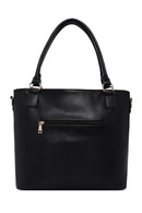 Woman Black Long-Strap Shoulder Bag | Derimod Woman Black Long-Strap Shoulder Bag | Derimod