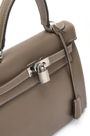 Kadın Vizon Uzun Askılı Kol Çantası | Derimod Kadın Vizon Uzun Askılı Kol Çantası | Derimod