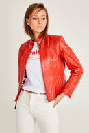 Nilda Kadın Deri Ceket | Derimod Nilda Kadın Deri Ceket | Derimod