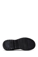 Women's Black Patent Leather Thick Soled Shoes | Derimod Women's Black Patent Leather Thick Soled Shoes | Derimod