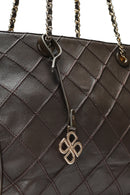 Kadın Kahverengi Uzun Askılı Baskılı Omuz Çantası | Derimod Kadın Kahverengi Uzun Askılı Baskılı Omuz Çantası | Derimod