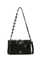 Woman Black Chain-Strap Crossbody Bag | Derimod Woman Black Chain-Strap Crossbody Bag | Derimod