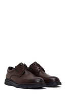 Male Brown Lace-up Leather Casual Shoes | Derimod Male Brown Lace-up Leather Casual Shoes | Derimod