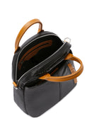 Women's Black Long Strap Backpack | Derimod Women's Black Long Strap Backpack | Derimod
