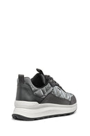 Geox Kadın Gri Bağcıklı Kalın Tabanlı Kumaş Sneaker | Derimod Geox Kadın Gri Bağcıklı Kalın Tabanlı Kumaş Sneaker | Derimod