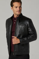 Jeff Erkek Deri Ceket | Derimod Jeff Erkek Deri Ceket | Derimod